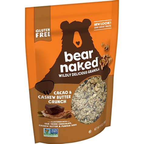 Bear Naked Granola Cacao And Cashew Butter Smartlabel