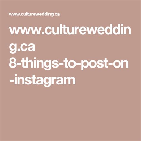 Cultureweddingca 8 Things To Post On Instagram Wedding Pro Beach