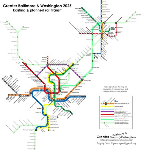 Your Transit Map Could Look Like This If Maryland Builds The Red And