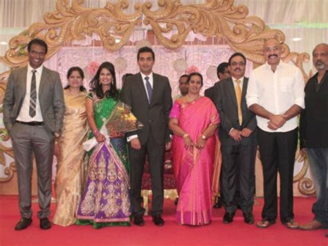 Arun Pandians Daughter Kiranas Marriage Reception Pics Filmibeat