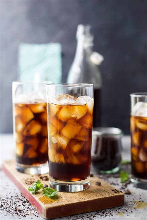 Perfect Homemade Iced Coffee With A Sweet Cream Finish Recipe
