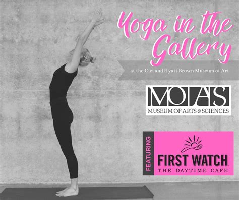 Wednesday Yoga In The Gallery With First Watch