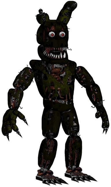 Nightmare Springtrap By Alfredofazbear On Deviantart