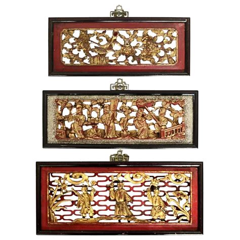 Chinese Wall Plaques 17 For Sale On 1stdibs