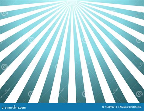 Abstract Blue Sun Rays Vector Stock Illustration Illustration Of Heat