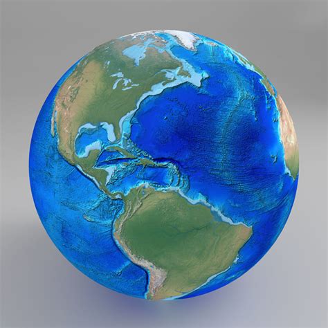 Planet Earth 3d Model Cgtrader