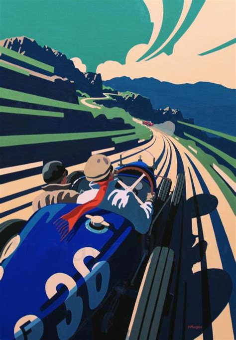 Vintage Racing Poster Racing Posters Racing Art Car Posters Vintage