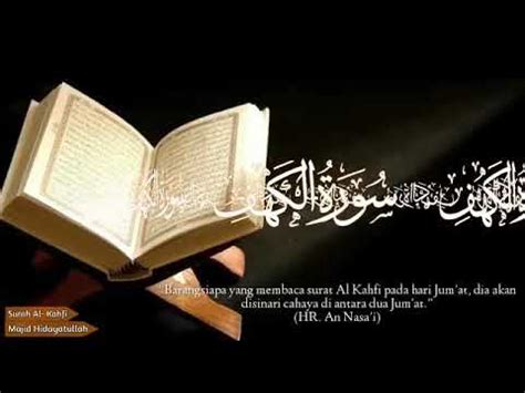 We did not find results for: Murottal Al-Qur'an || Surah Al-Kahfi Ayat 1-10 - YouTube