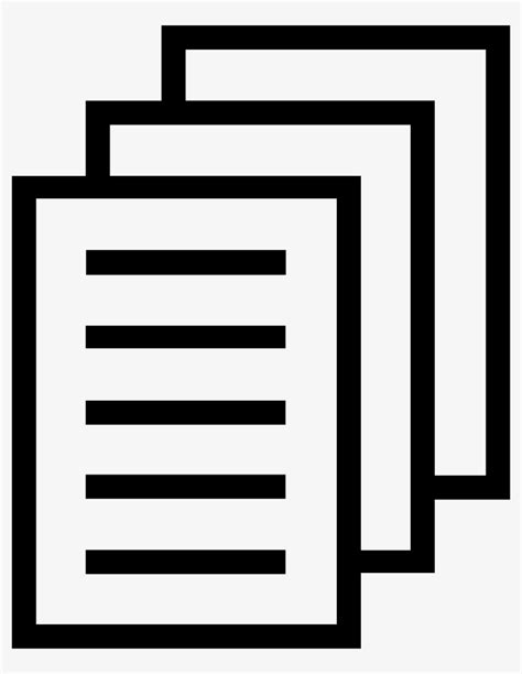Png File Svg Stack Of Papers Icon Png Image Transparent Png Free