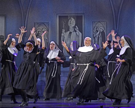 Now set in the present day, this sparkling tribute to the universal power of friendship, sisterhood and music tells the hilarious story of the disco diva whose life takes a surprising turn when she witnesses a murder. Theater Review: SISTER ACT (Musical Theatre West in Long ...