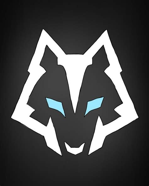 Cool Luna Wolf Tattoo Geometric Wolf Animal Logo