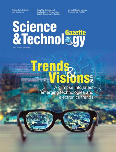 Science And Technology Gazette January 2017 Magazine