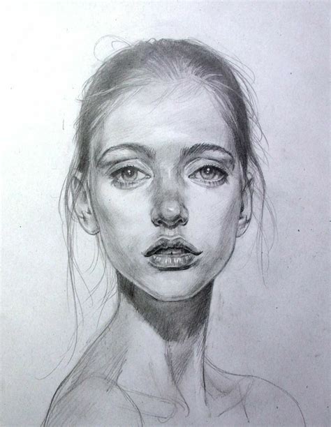 Pencil Portrait Drawing Portrait Sketches Pencil Art Drawings Cool