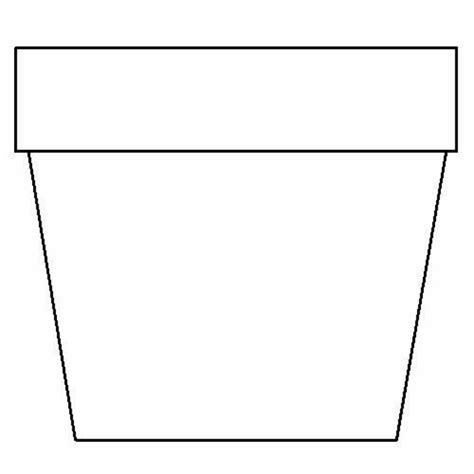 Download High Quality flower pot clipart colouring Transparent PNG