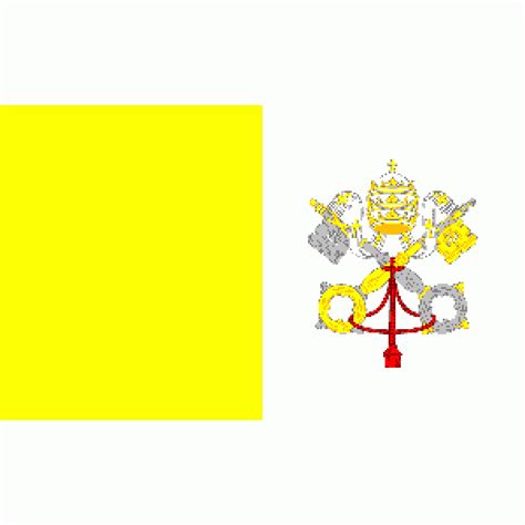 Catholic Vatican City Flag