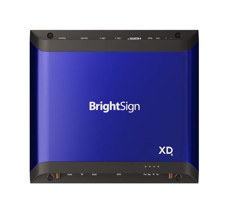 Brightsign Xd5 Vhs Visual Hardware Service