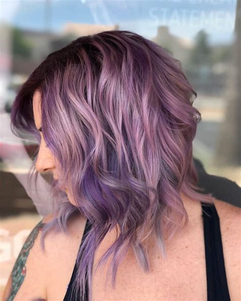 17 Hottest Silver Purple Hair Colors Of 2024