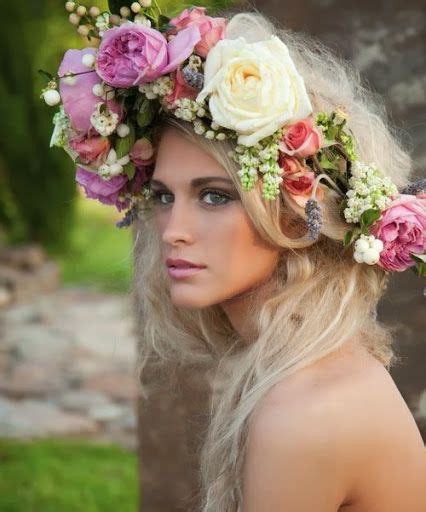 flower garland boho flower crown flower crown wedding flower crowns floral headdress flower