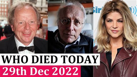 3 Big Actors Died Today 29th December 2022 Sad News Famous Deaths News Notable Deaths