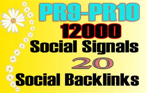 Best Quality 12000 Real Perfect Social Signals Juice And Top 20 Social