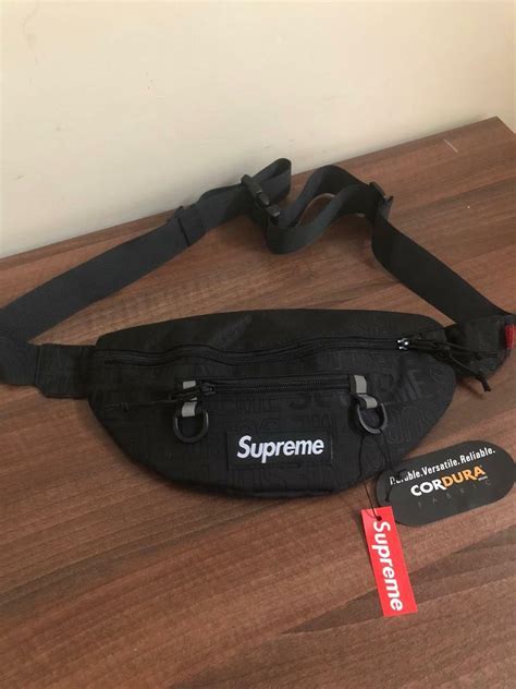 Supreme Leather Waist Bag Ss19