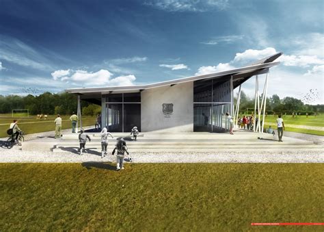 Gallery Of Copeland Associates Architects Design New Soccer Clubhouse