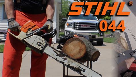 Stihl 044 Chainsaw Overview Youtube
