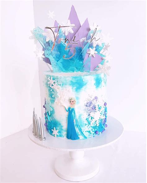 Top 89 Elsa Birthday Cake Images Super Hot Indaotaonec