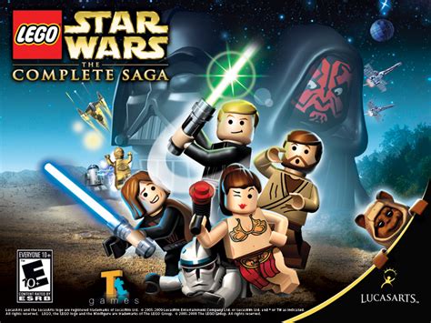 Lego Star Wars The Complete Saga Wallpaper Lego Wallpaper 29024793
