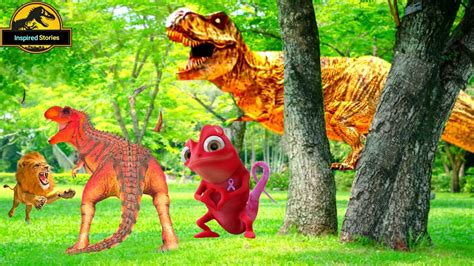 Jurrasic World In Real Life The Best Dinosaur Attack Jurassic World Dominion Youtube