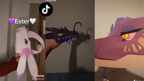 Dragon Puppet Crafts Paper Dragon Tiktok Compilation 104 Youtube