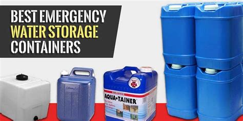 10 Best Emergency Water Storage Containers 2019 Marine Approved