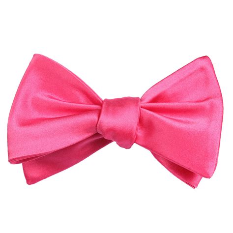 Hot Pink Bow Tie Untied Fuchsia Wedding Self Tied Bowtie For Men Au