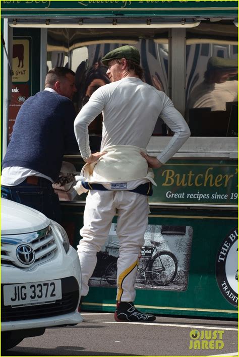 Michael Fassbender Wears Skintight Top While Racing Cars Photo 4289490 Michael Fassbender