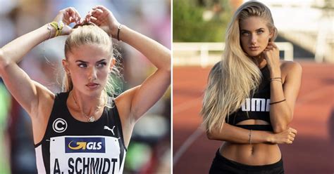 German Runner Alica Schmidt Dubbed The Sexiest Athlete In The World