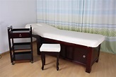 厂家直销 高档实木带柜美容床 美体床 按摩床 推拿床 疗理SAP床-阿里巴巴