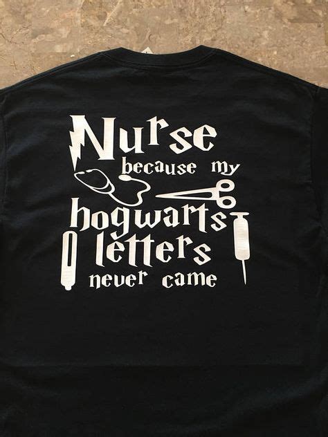 Harry Potter Nurse Shirt Nurse Because My Hogwarts Letters Online