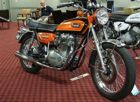 1972 Yamaha 650 Xs2 Orange Classic Motorcycles Yamaha Motorcycles