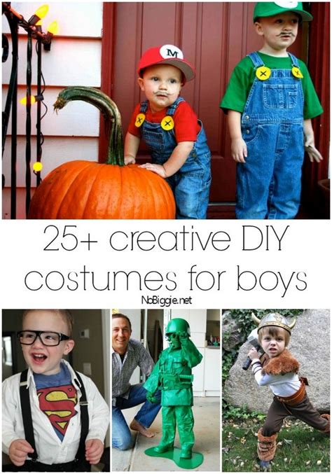 25 Creative Diy Costumes For Boys Nobiggie