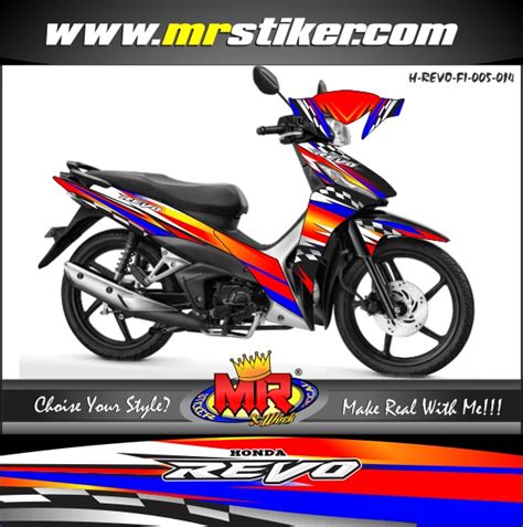 Check spelling or type a new query. REVO FI Racing Style - stiker motor premium| striping motor suka-suka | decal motor | mr stiker