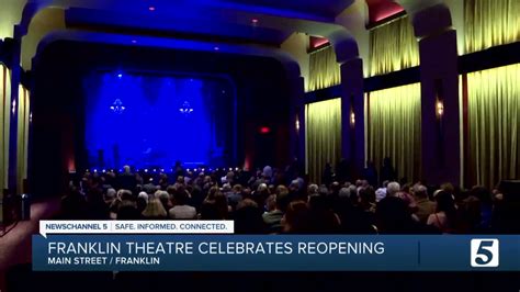 Franklin Theatre Celebrates 10th Anniversary Of Reopening