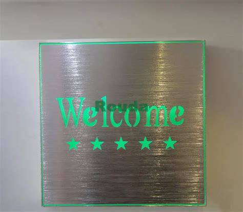Welcome Led Signsled Display Board Epistar 110 120lmw Led Indication