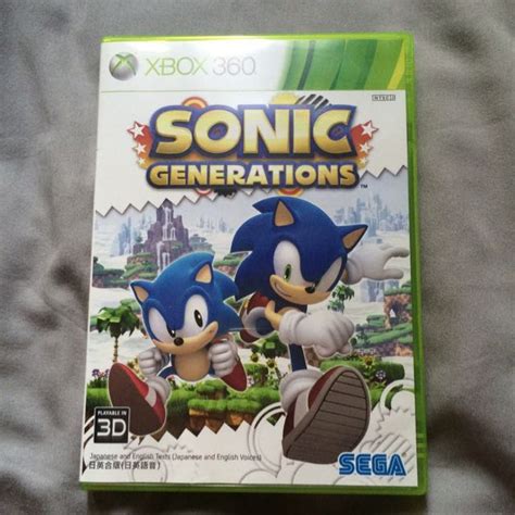 Sonic Generations Xbox 360 Toys And Games On Carousell
