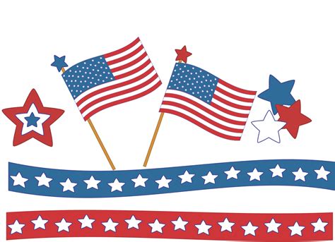 Happy Fourth Of July Clipart Clipart Best