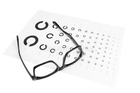 Table For An Eye Examination By An Ophthalmologist Stock Image Image