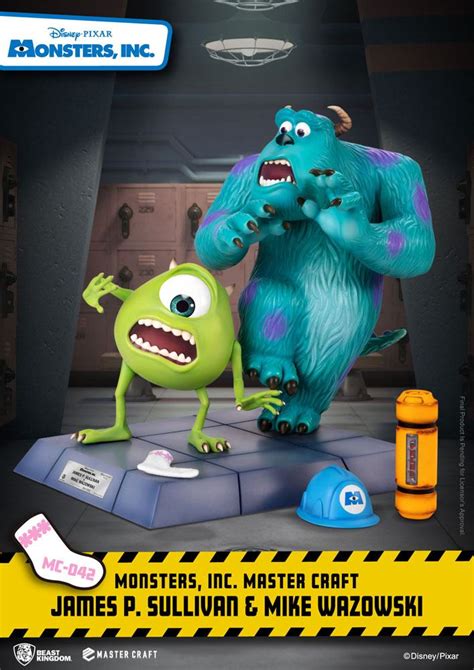 Beast Kingdom James P Sullivan And Mike Wazowski Monsters Inc Master