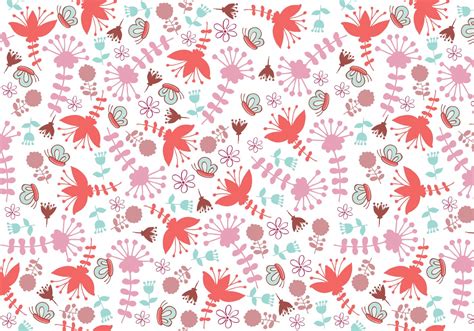 Whimsical Floral Illustrator Pattern 145542 Vector Art At Vecteezy