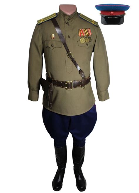 Soviet Military Uniform Nkvd Lieutenant Colonel State Security Etsy