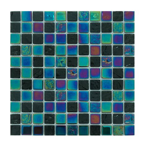 ws tiles 1 x 1 glass mosaic sheet tile wayfair