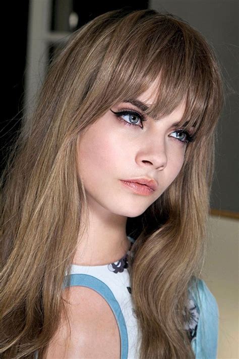 40 Awesome Hairstyles With Bangs In 2020 Blonde Hair With Bangs Hairstyles With Bangs Honey